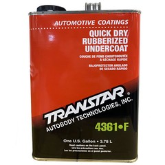 1 Gallon Transtar Quick Dry Rubberized Undercoat Black 4361-F – Rust Prevention