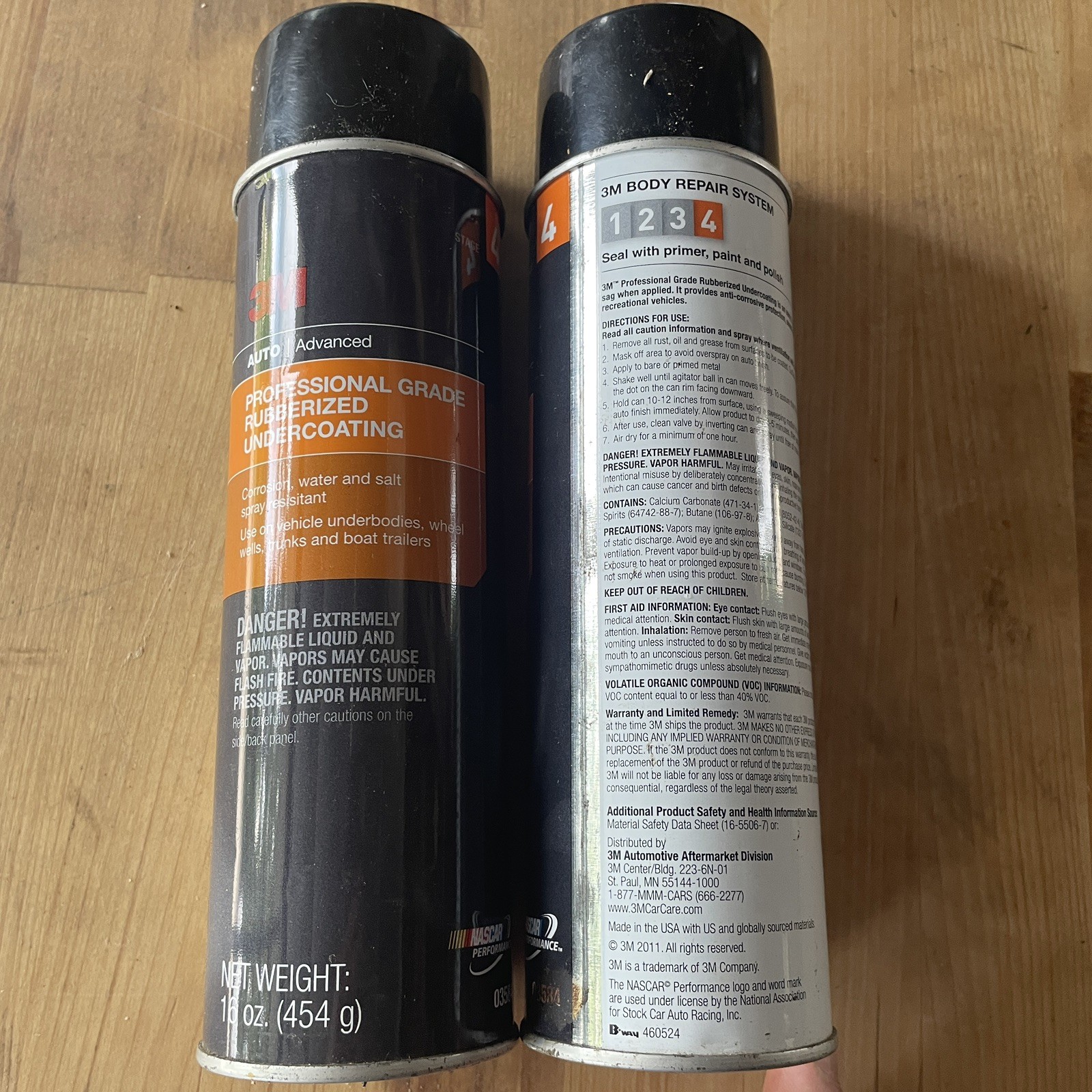 Lot of 2 - 3M 03584 Professional Grade Rubberized Undercoating Spray gallery