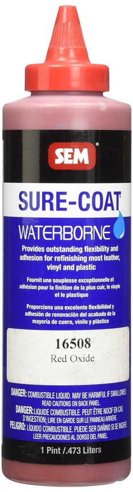 SEM 16508 Red Oxide Sure-Coat - 1 Pint 1 Count (Pack of 1),