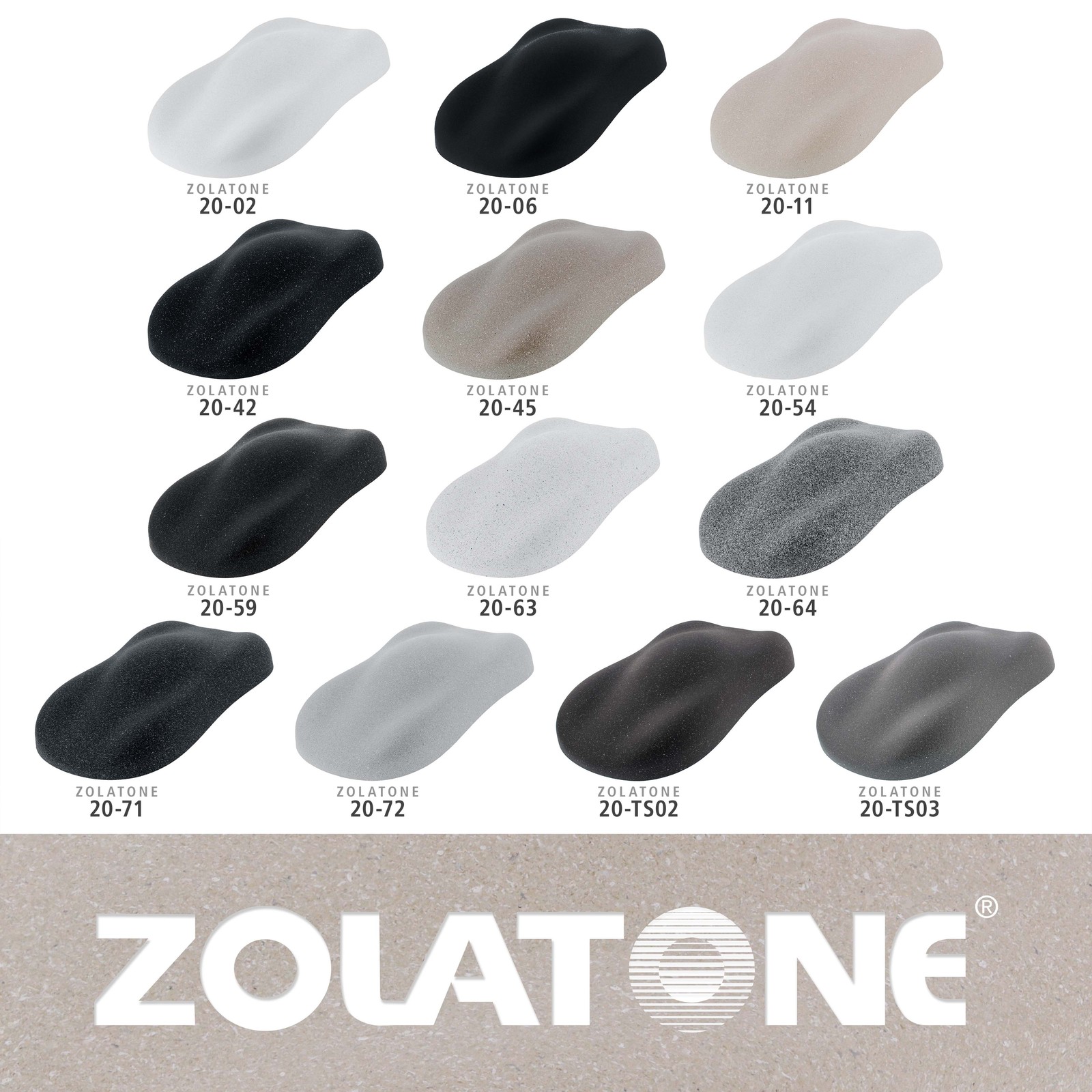 Z-tone Apollo Grey, Splatter Finish Coating Paint - Gallon gallery