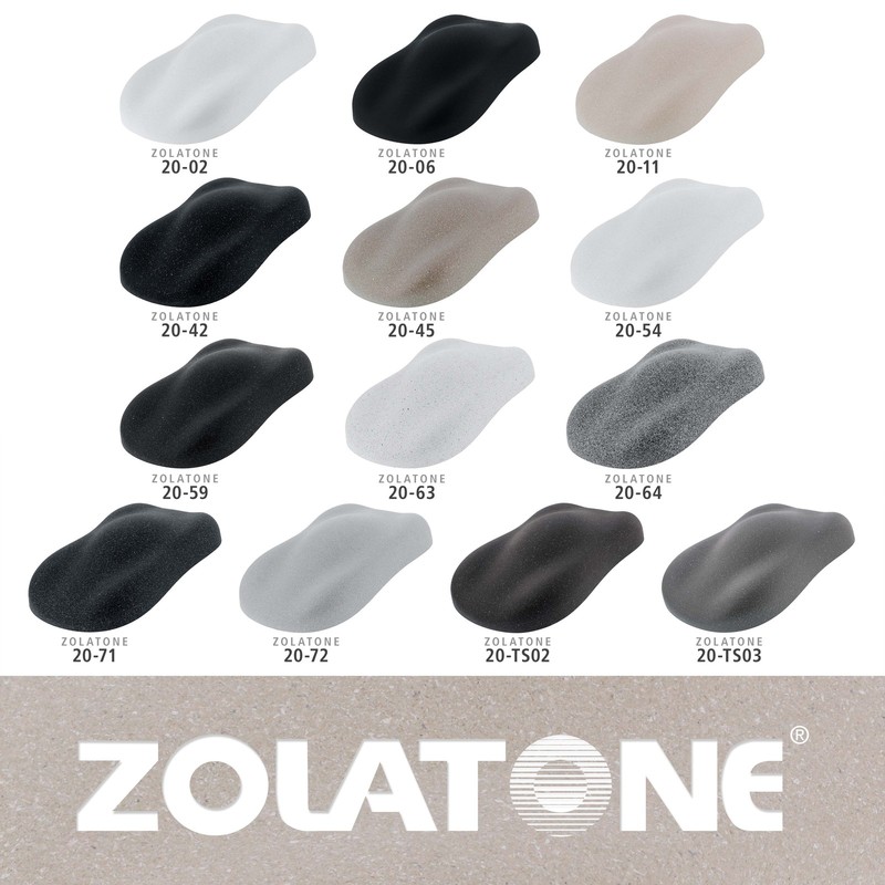 Z-tone Apollo Grey, Splatter Finish Coating Paint - Gallon gallery