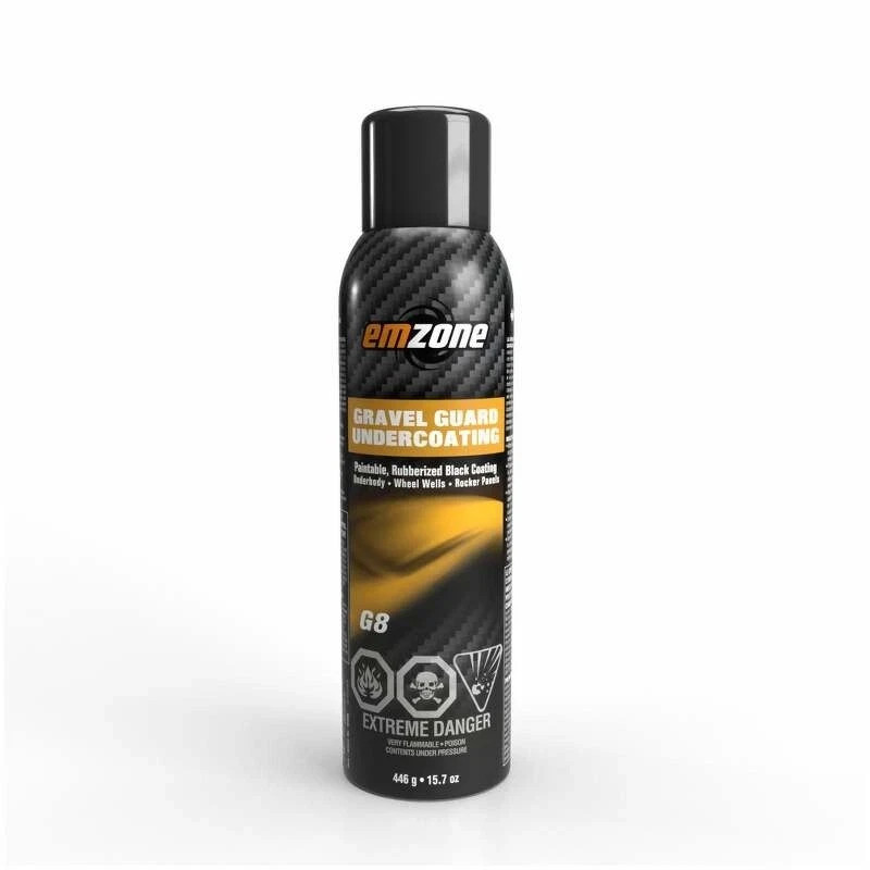 12 Cans EMZONE Rubberized Auto Undercarriage Undercoating Spray 45008 - 16oz gallery