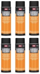 Satin Black Chip Guard SEM-39813 (6 Pack)