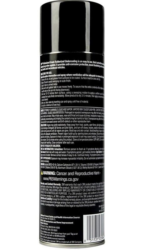 16 Ounce 3M Professional Grade Rubberized Undercoating Spray 03584 gallery