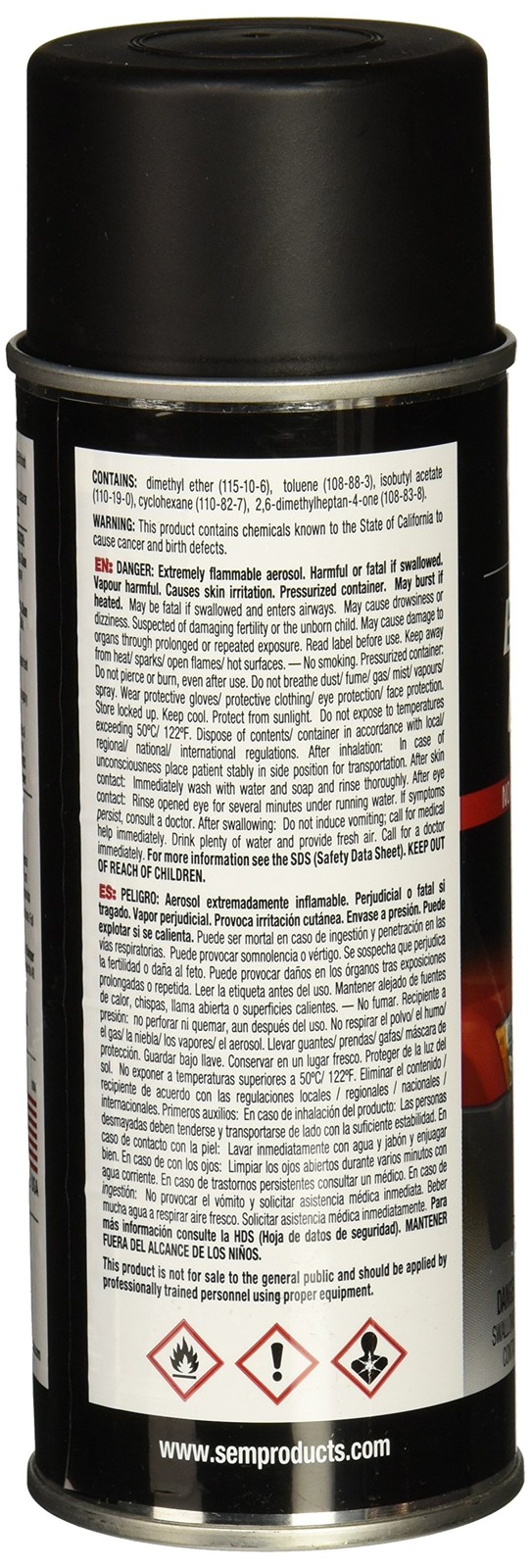 SEM 39103 Black Original Flexible Bumper Coater 12 Ounce (Pack of 1), gallery