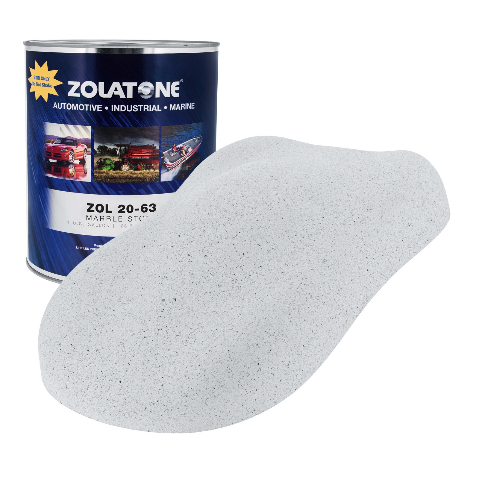 Z-Tone Marble Stone, Splatter Finish Coating Paint - Gallon gallery