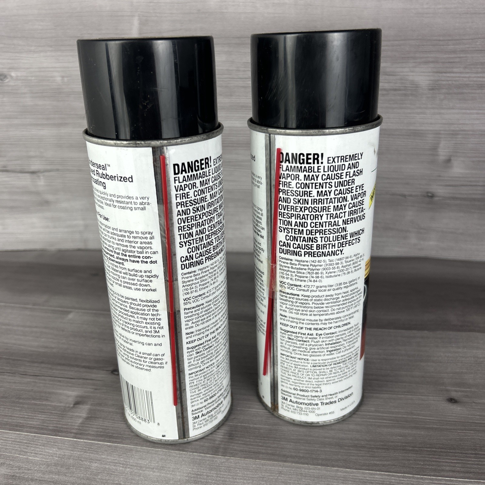 3M 08883 Rubberized Undercoating, Black, 19.7 oz. Aerosol (2 Pack) gallery