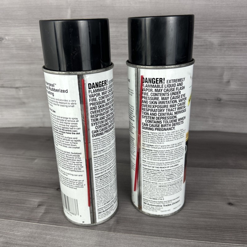 3M 08883 Rubberized Undercoating, Black, 19.7 oz. Aerosol (2 Pack) gallery