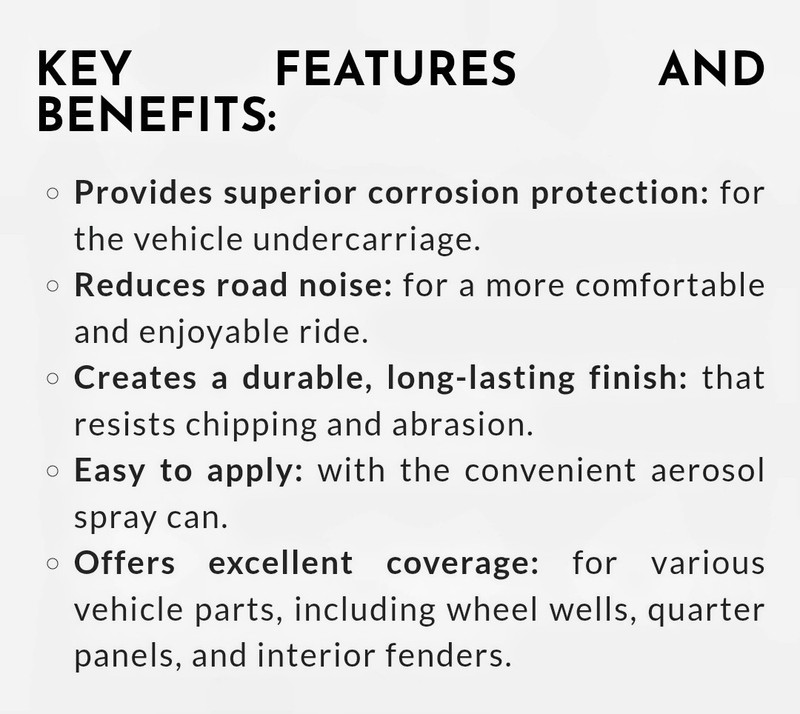 3m Premium Auto Professional Grade Rubbized Undercoating Spray gallery