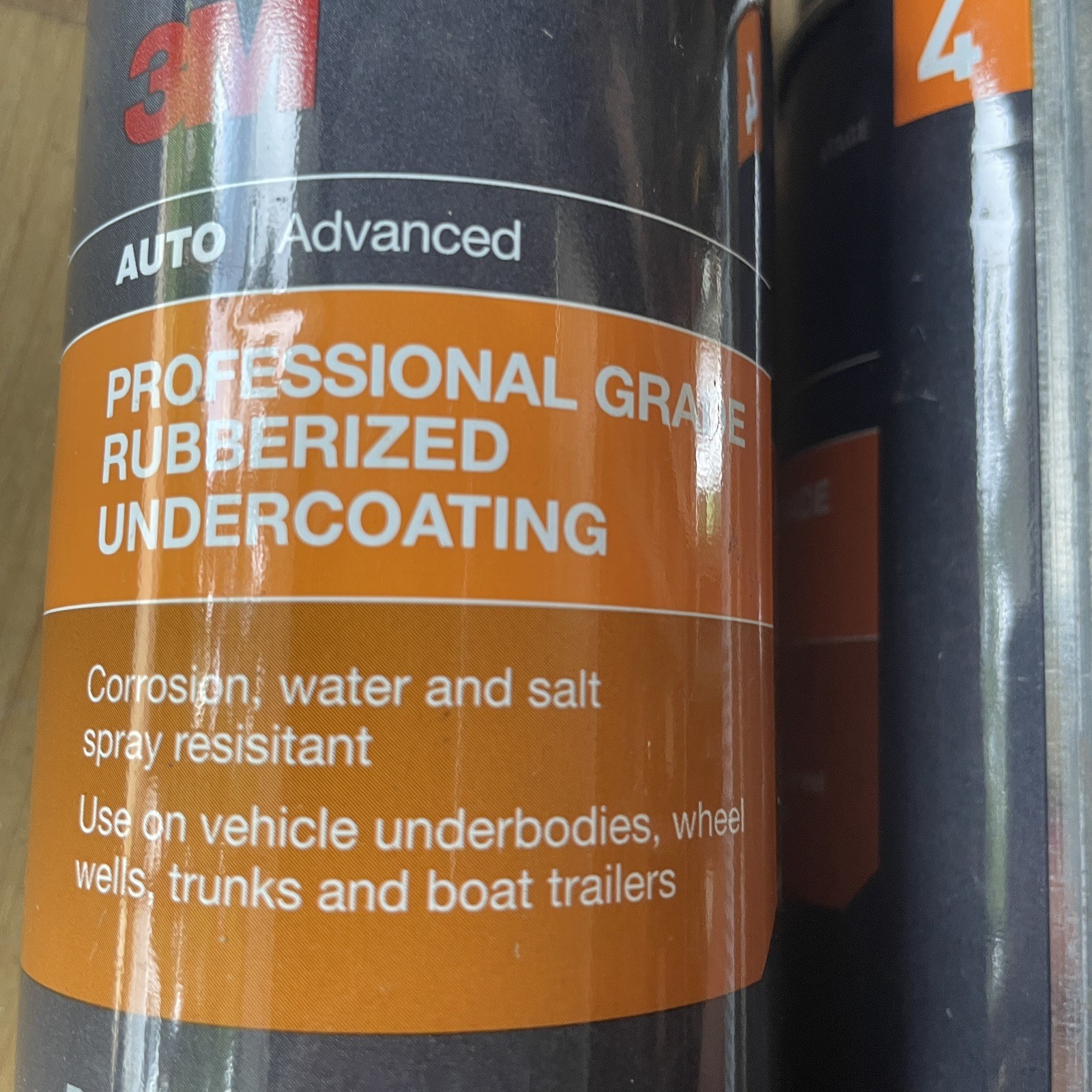 Lot of 2 - 3M 03584 Professional Grade Rubberized Undercoating Spray gallery