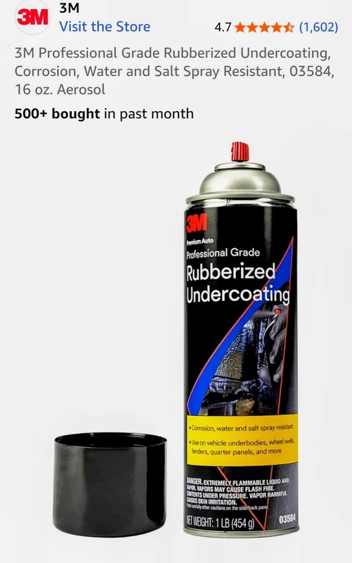 3m Premium Auto Professional Grade Rubbized Undercoating Spray gallery
