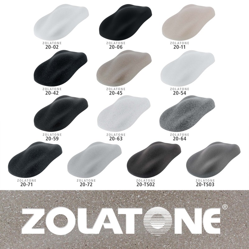 Z-tone Medusa Gray, Splatter Finish Coating Paint - Gallon gallery