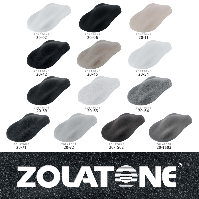 Z-Tone Onyx Black, Splatter Finish Coating Paint - Quart gallery