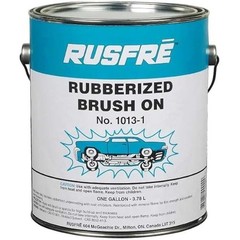 Rusfre 1020F-25 Rubberized Undercoating, Black, 2.5 Gallon Drum