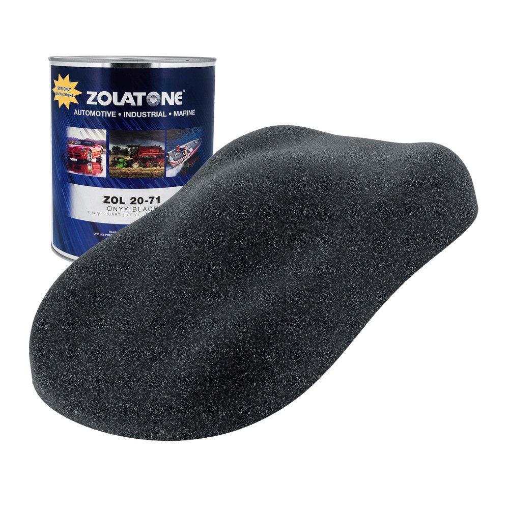 Z-Tone Onyx Black, Splatter Finish Coating Paint - Quart