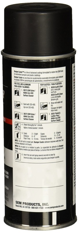 SEM 39103 Black Original Flexible Bumper Coater 12 Ounce (Pack of 1), gallery