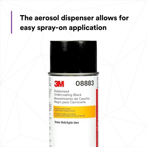3M 08883 Rubberized Undercoating, Black, 19.7 oz. Aerosol gallery