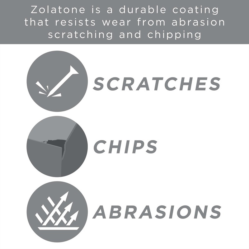 Z-Tone Hamlet Black, Zolatone Multi-Tone Splatter Finish Coating Paint - Gallon gallery