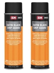 Satin Black Chip Guard SEM-39813 (2 Pack)