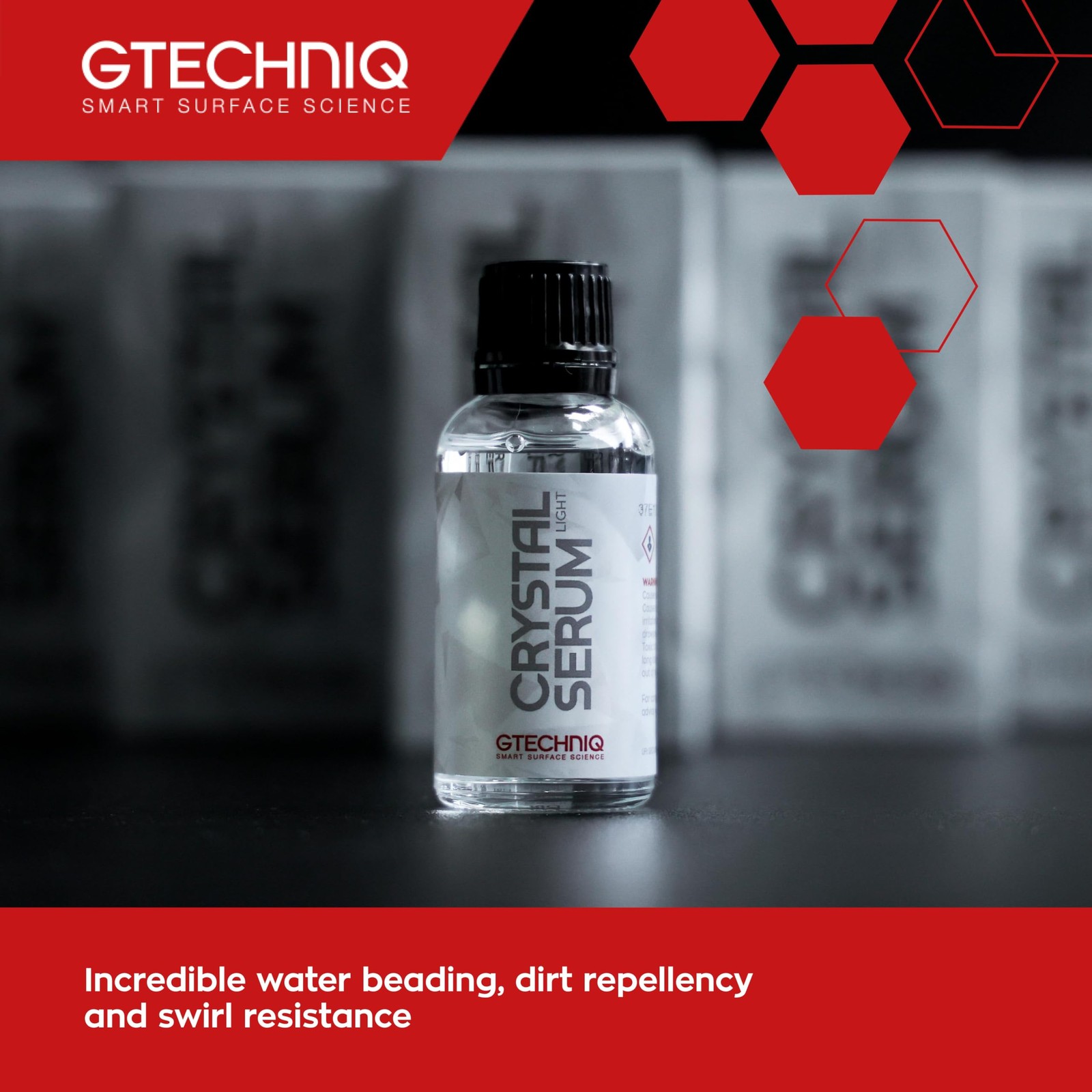 Gtechniq Crystal Serum Light Ceramic Coating for 1 Count (Pack of 1), Clear gallery