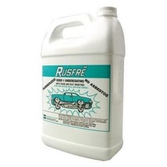 Rusfre 1020F-1 Car Undercoating, Black, 1 Gallon, Rubberized Rust Protection