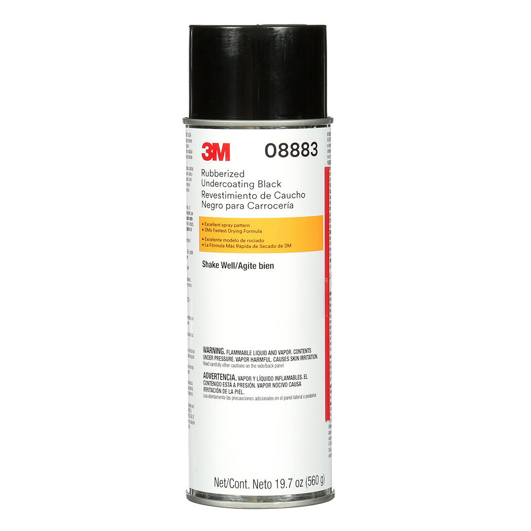 19.7 oz 3M Rubberized Undercoating Black Aerosol 08883 - Sound Deadening Spray gallery