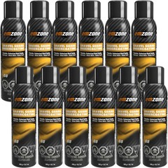 12 Cans EMZONE Rubberized Auto Undercarriage Undercoating Spray 45008 – 16oz
