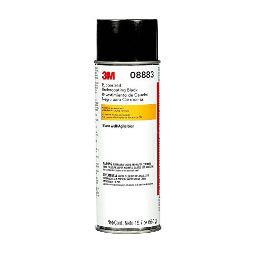 3M 08883 Rubberized Undercoating, Black, 19.7 oz. Aerosol
