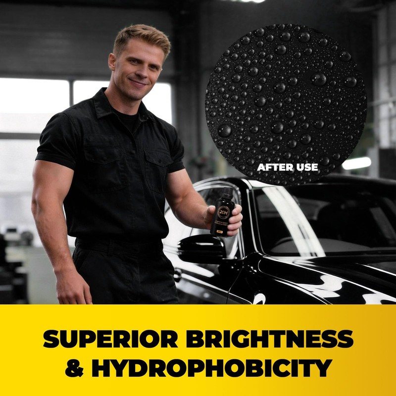 Hatinix 20H Graphene Ceramic Coating for Cars - 2.36 Fl Oz (Pack of 1), black gallery