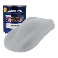 Z-Tone Silver Gray, Splatter Finish Coating Paint – Gallon