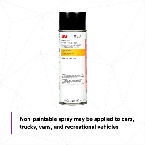 3M 08883 Rubberized Undercoating, Black, 19.7 oz. Aerosol gallery