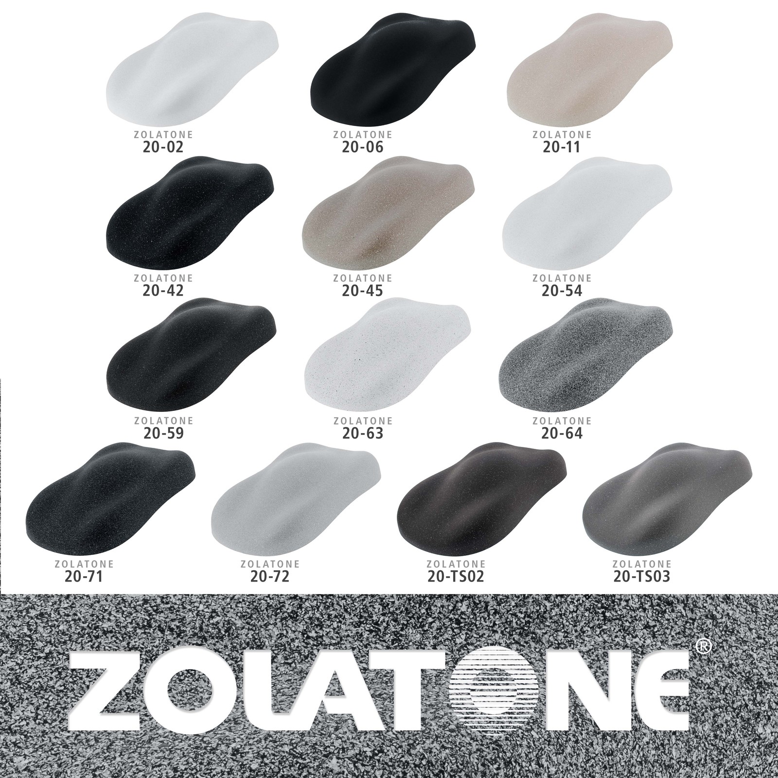 Z-Tone Graystone, Splatter Finish Coating Paint - Gallon gallery